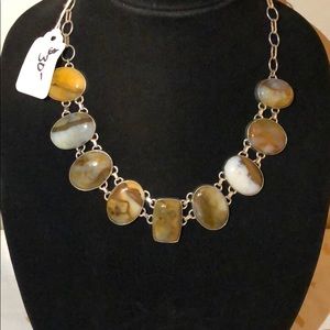 Stone necklace